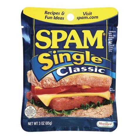 Calories in Hormel Spam Classic and Nutrition Facts